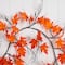 6ft. Pre-Lit Autumn Maple Artificial Fall Garland with 54 Warm White LED Lights
